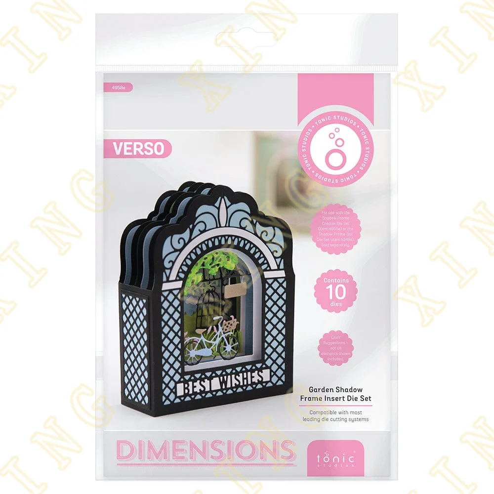 

Metal Cutting Die Scrapbook Embossed Paper Card Album Craft Template Cut Die Stencils New Arrival Garden Shadow Frame Inserts
