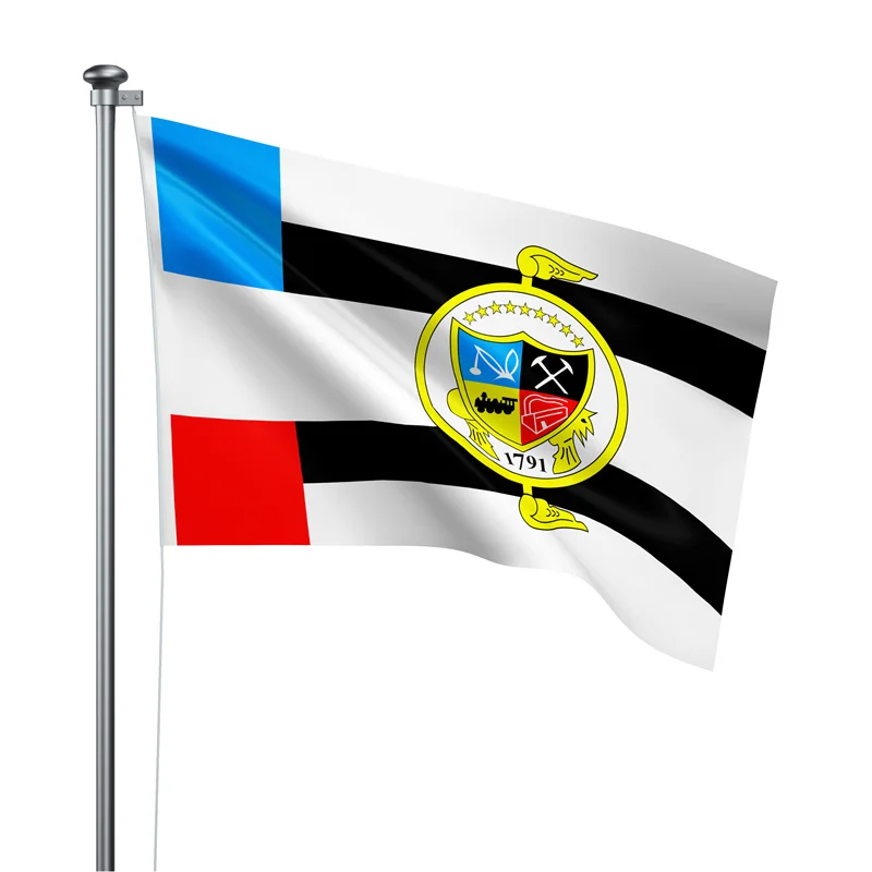 Gaslight Gatekeep Girlboss 5 x 3 фута Knoxville Флаг Теннесси Баннер из полиэстера с латунными