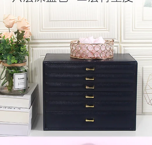 

Деревянная многослойная шкатулка для украшений Европейская принцесса