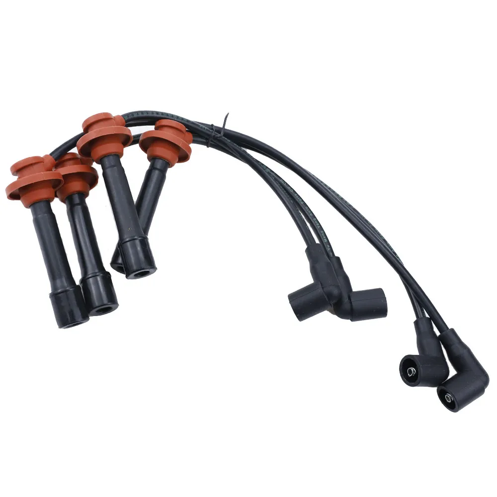 Фото Набор проводов зажигания для Chery Cowin QQ QQ3 S11 QQ6 S21 2002-2014 1,0 л 1,1 л, комплект кабелей для свечей зажигания, аксессуары №1