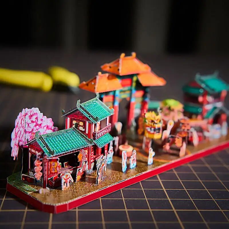 3D трехмерная головоломка железное искусство металлическая конструкция Сборная