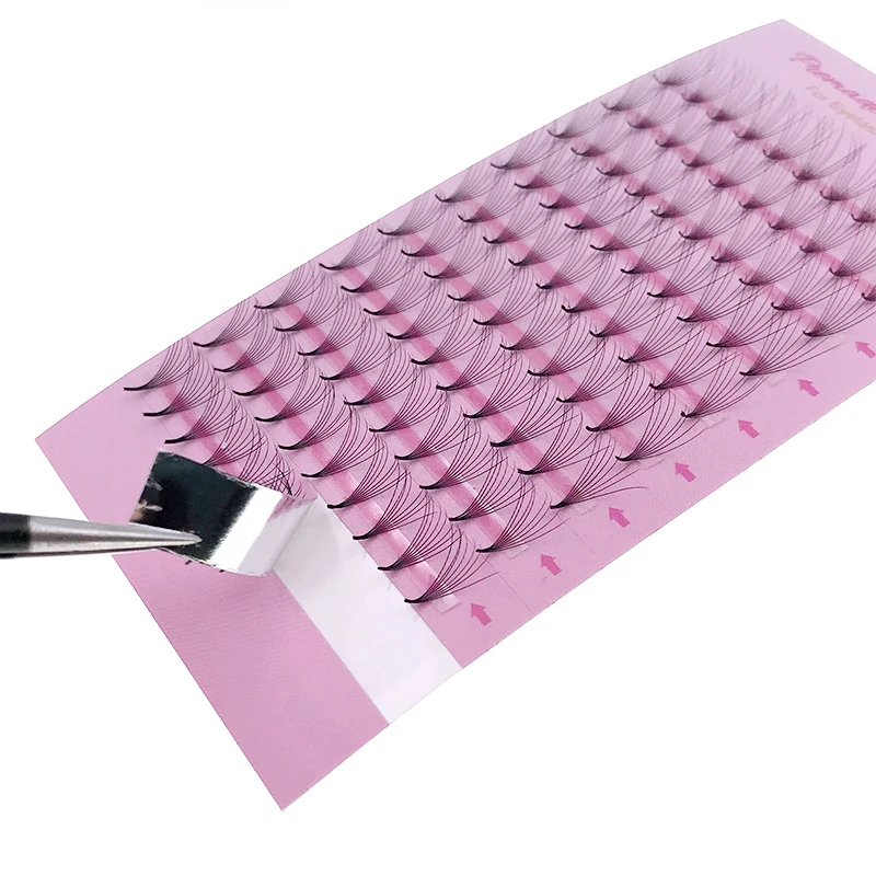 Готовые пучки для наращивания ресниц FAIRYTIS с острыми концами 5D/6D/8D/10D/12D/14D