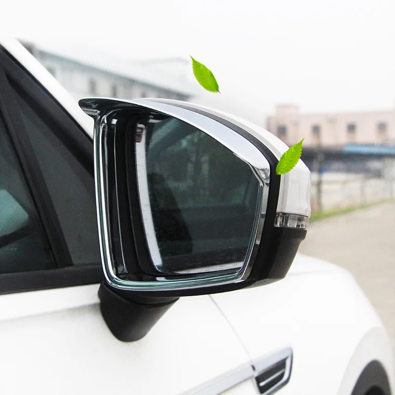 

Хромированные аксессуары для VW Volkswagen Touran 2016-2021, боковая дверь автомобиля, зеркало заднего вида, дождь, бровь, рамка, наклейка, крышка, отделка
