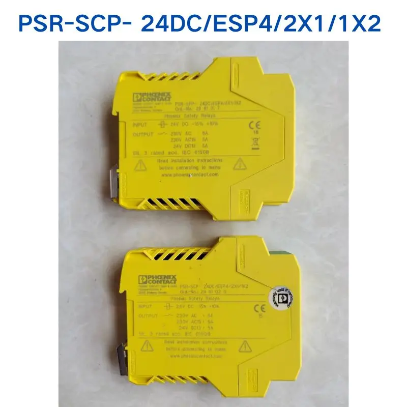 Бывший в употреблении тест OK PHOENIX relay PSR-SCP- 24DC/ESP4/2X1/1X2