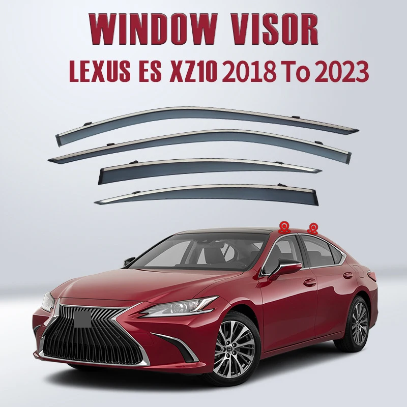 Козырек на окно для Lexus ES XZ10 XV60 XV40 XV30 2002-2023, защита от солнца и дождя