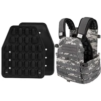 2pcs tactical vest plate carrier protection airbag pad decompression buffer breathable vest cushion military hunting accessories