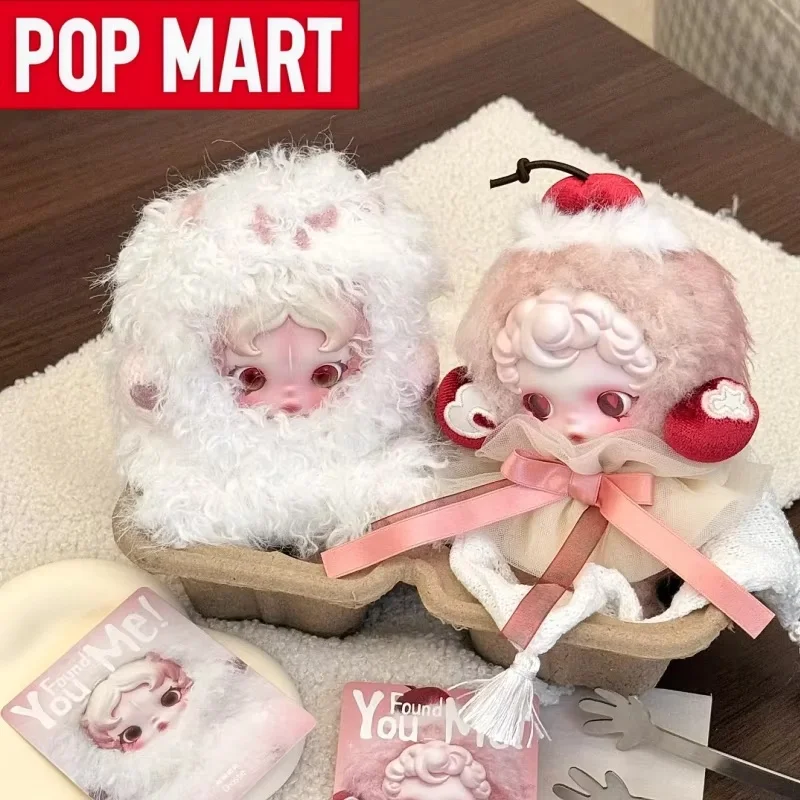Фото POP MART Skullpanda «Вы нашел меня!» Серия слепая коробка кукла кулон орнамент игрушка загадочная коробка Коллекционный сюрприз Рождественский рождественский подарок №2