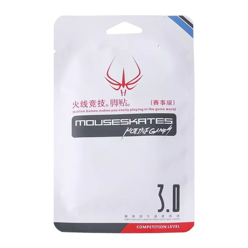 

2 Sets/Pack Hotline Games Competition Level Mouse Feet Mouse Skates for steelSeries Sensei Ten Mouse 0.7mm Thickness