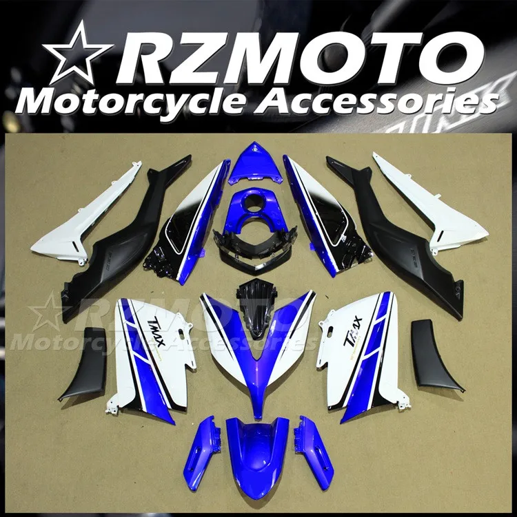 

Новый комплект обтекателей ABS для Yamaha TMAX530 15 16 Tmax 530 T-max530 T MAX530 2015 2016 синий белый