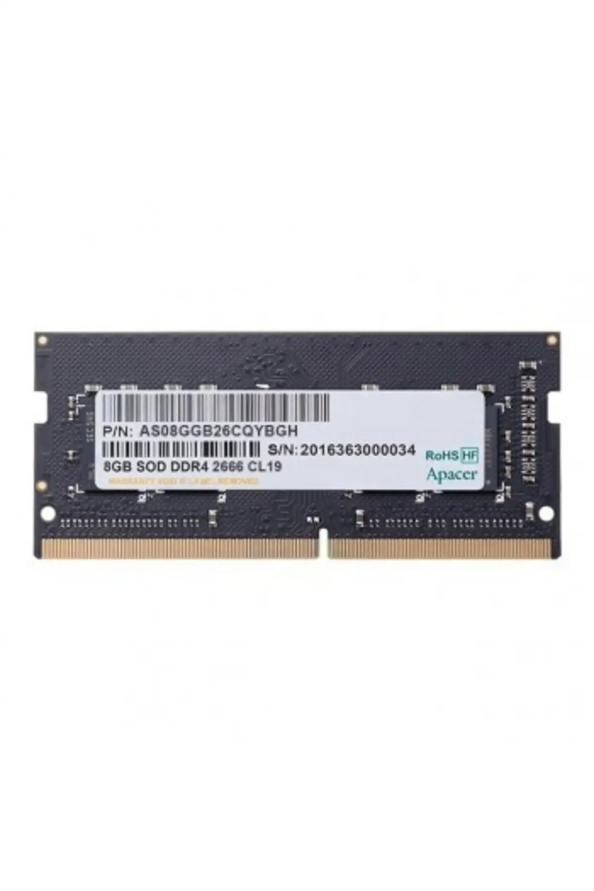 

8gb (1x8gb) 2666mhz Cl19 Ddr4 Notebook Sodimm Ram (es.08g2v.gnh)