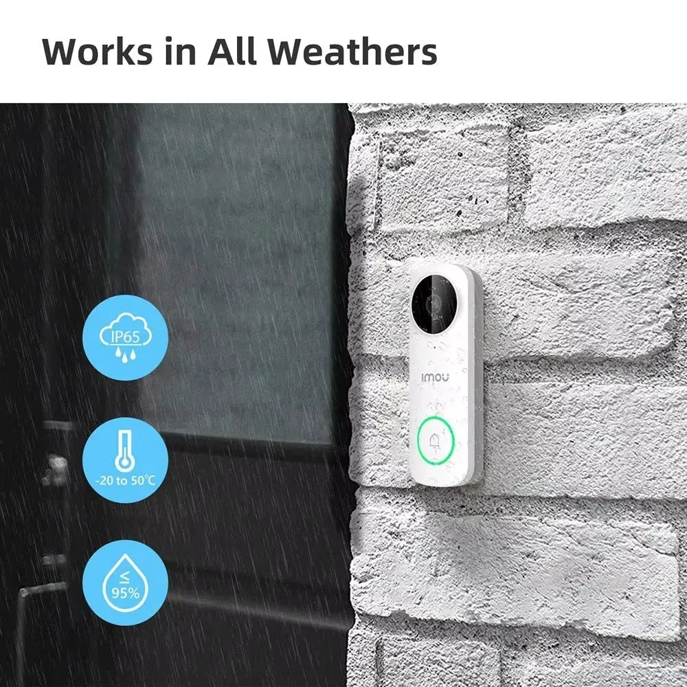 Imou 5MP QHD Видеодомофон DB61i Умный дом 5G WiFi Дверной звонок Обнаружение человека работает с Alexa Google Assistant SD-картой 2024 Новый артём демчуков фрукторианство новый взгляд на эволюцию питания человека с илл