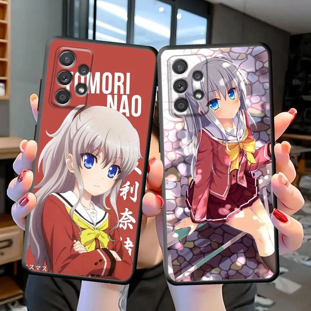 

Funda Coque S23 Case For Samsung S23 S22 S21 S20 FE S10 S10E LITE S9 S8 PLUS ULTRA 5G Case Para Anime Charlotte Tomori Ability