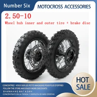 2 50 10 inner and outer tires brake discs for off road motorcycles honda crf50 xr50 yamaha pw50 front and rear tires
