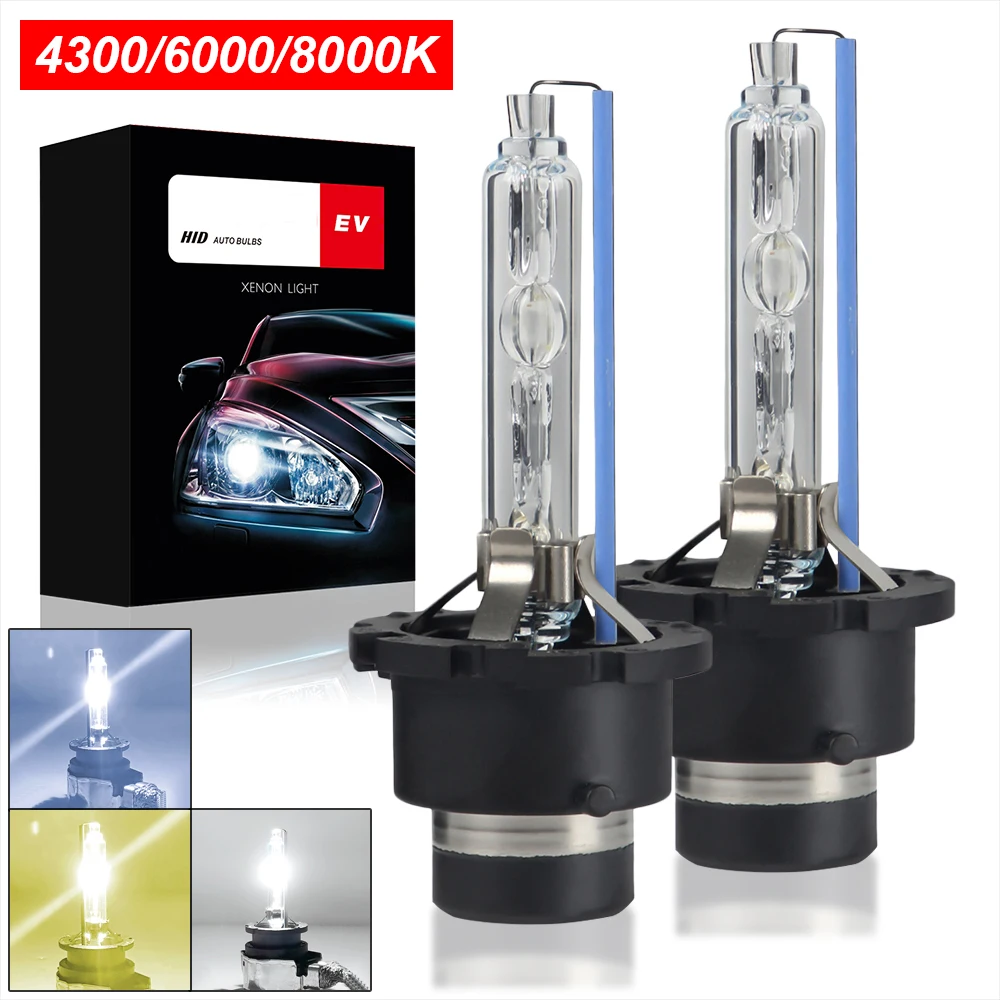 

Waterproof Super Bright Car Headlights Bulb D4S Xenon HID Car Bulb 7000LM 35W Automobiles Headlamps 4300k 6000K 8000K Kits