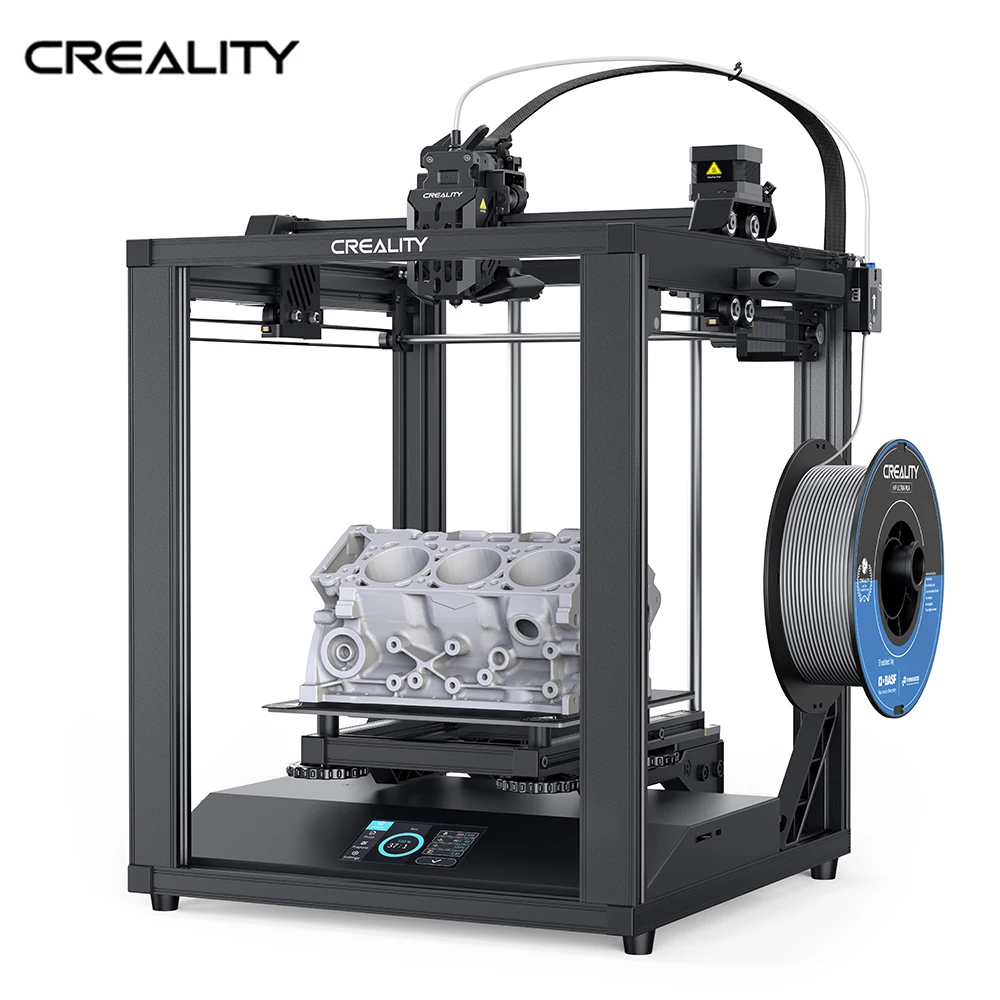 

3D-принтер CREALITY Ender 5 S1, устройство для быстрой печати, двойная передача, прямой экструдер, автовыравнивание, сенсорный экран
