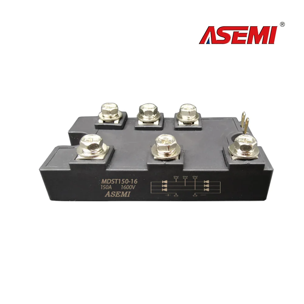 MDST150-16 MDST100 диодный модуль 1600 А в ASEMI новый трехфазный выпрямительный