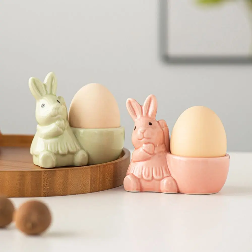 Забавный милый кролик держатель для яиц мультяшный декоративный пасхальный