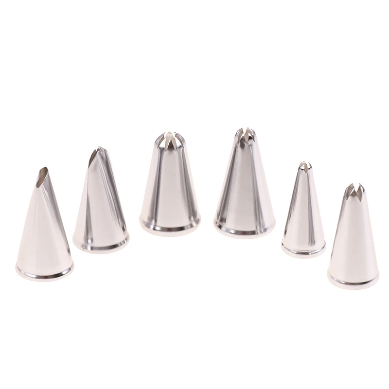 

24 насадки в форме цветка, Металлический Набор для украшения торта и крема, кондитерские инструменты, Набор насадок из нержавеющей стали 304