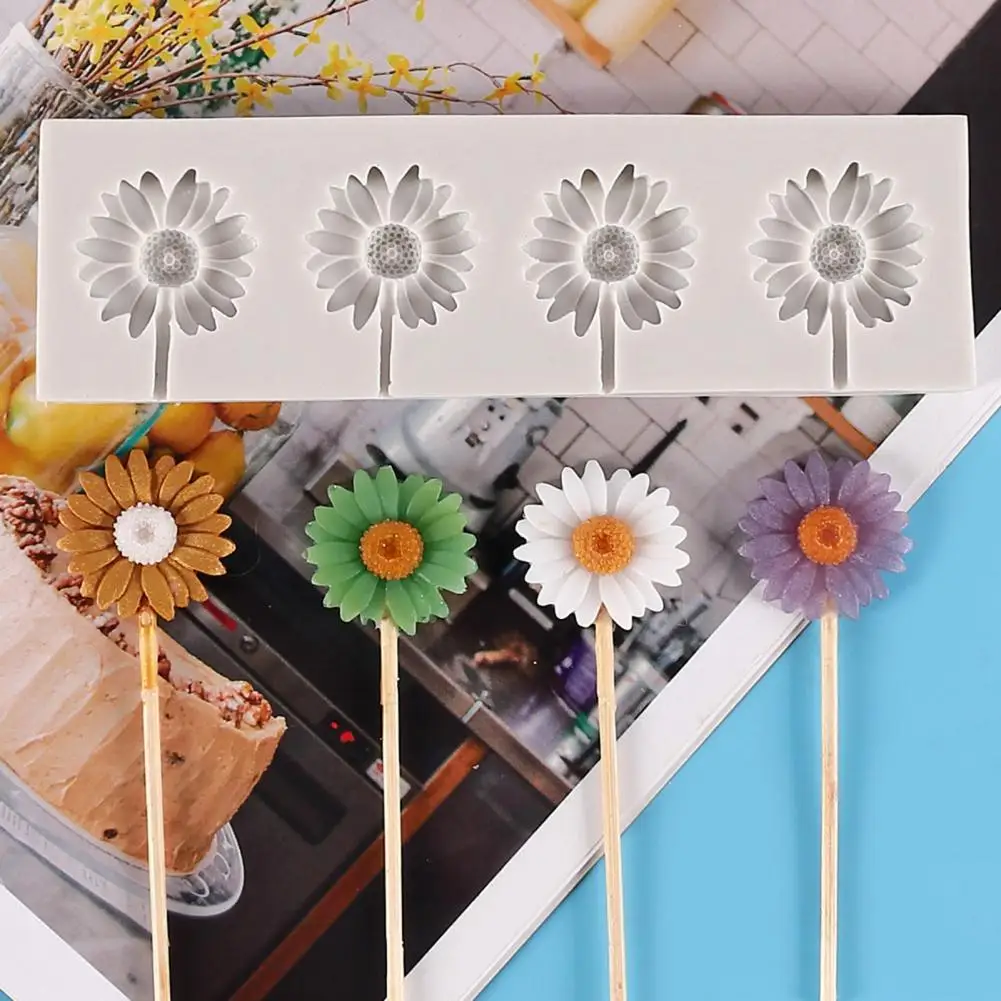 

Dessert Mold Good All-Purpose Flower Shaped Chocolate Cake Mold Silicone Chocolate Mold