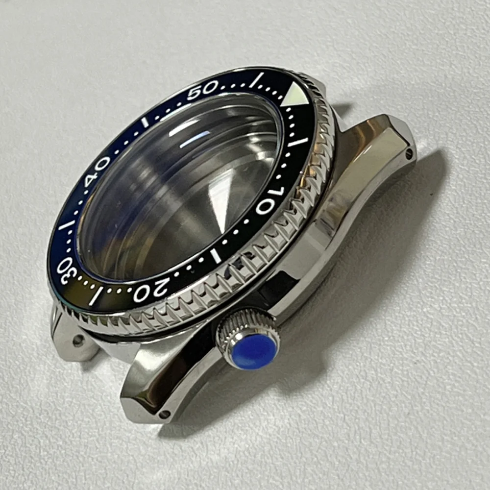 Watch Parts Solid 42.13mm Stainless Steel SBDX001 MM300 Watch Case Ceramic Bezel Sapphire Fit NH35/36 Automatic Movement 30Bar