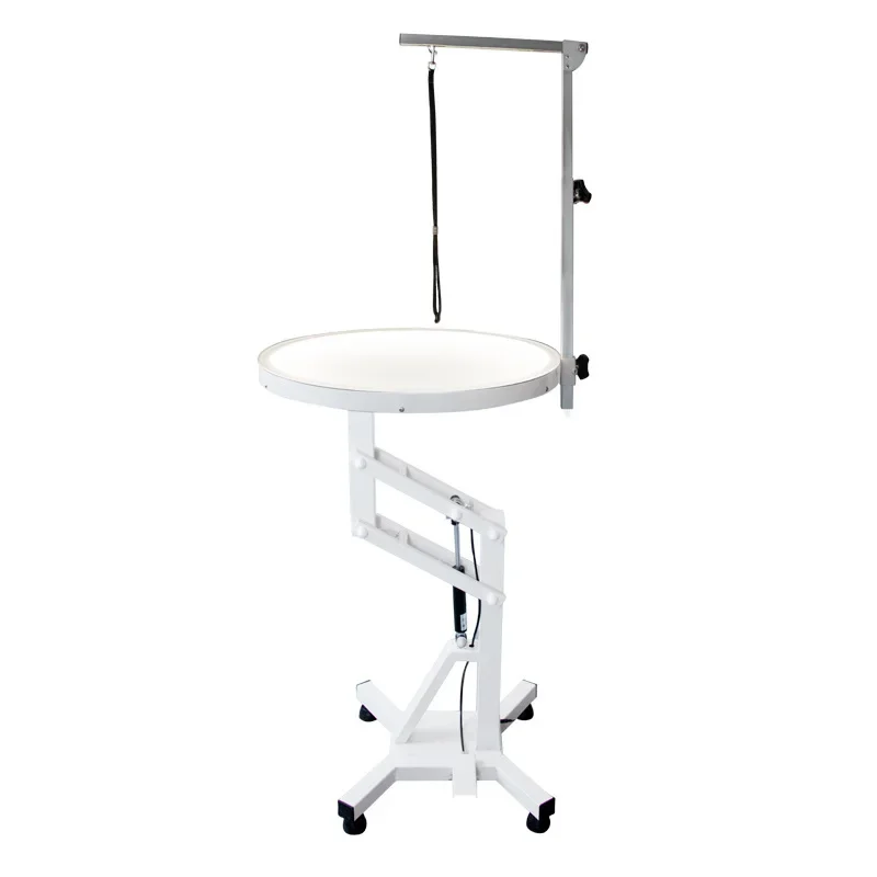 Фотосветящийся стол для груминга домашних животных с регулируемым давлением