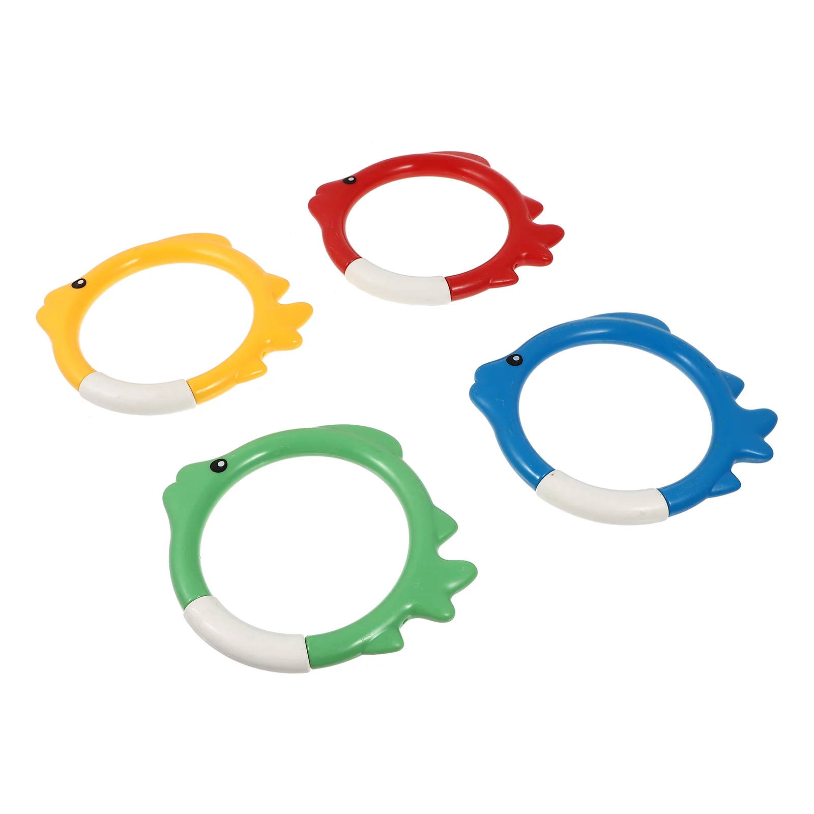 

4 Pcs Bathtub Toys Pool Dive Rings Diving Kids Poppets Swimming Training Supplies Underwater Sinking