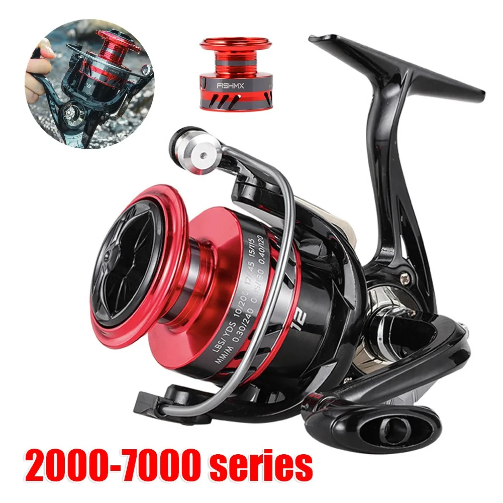 

MAX 8KG Drag Carp Fishing Reel Outdoor Sport Drag 5.2:1 Fishing Freshwater Saltwater Spinning Reel Tackle Accessories Tools