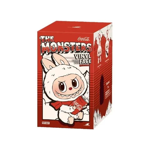 POP MART LABUBU THE MONSTERS COCA-COLA Series Виниловая лицевая слепая коробка Игрушки Mystery Box Mistery Caixa Фигурка-сюрприз в подарок