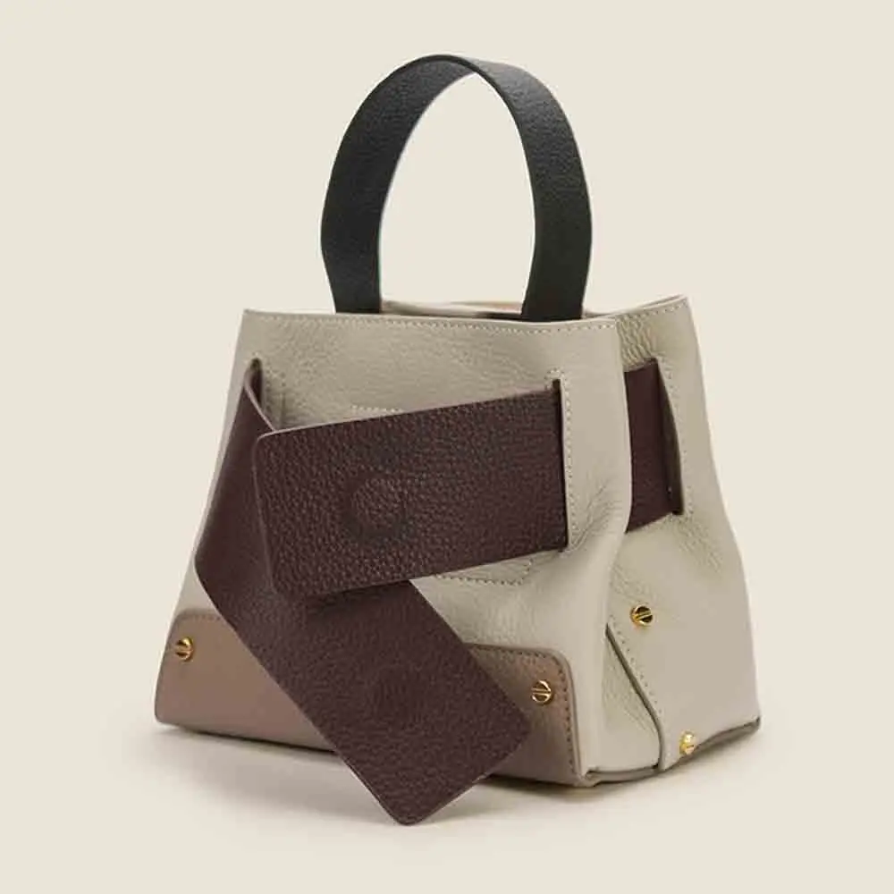 

Motingsome минимализм модная женская сумка-мешок роскошные сумки из натуральной кожи и кошельки мягкая телячья кожа Повседневная Сумка-тоут 2022 ...