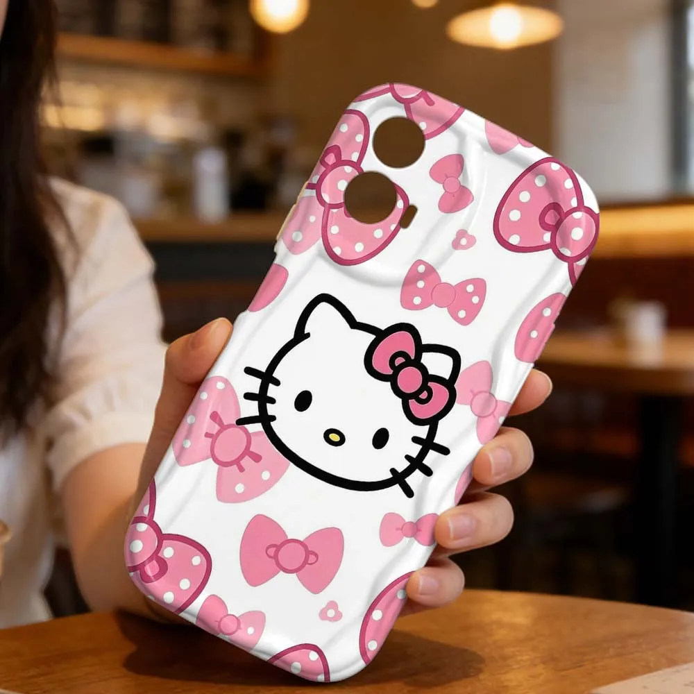 Фото Модный чехол Cat Fashion Keroppi для Motorola G85 G84 G82 G75 G52 G45 G35 G34 G24 G15 G14 G04 E22i E15 Edge 50 №1
