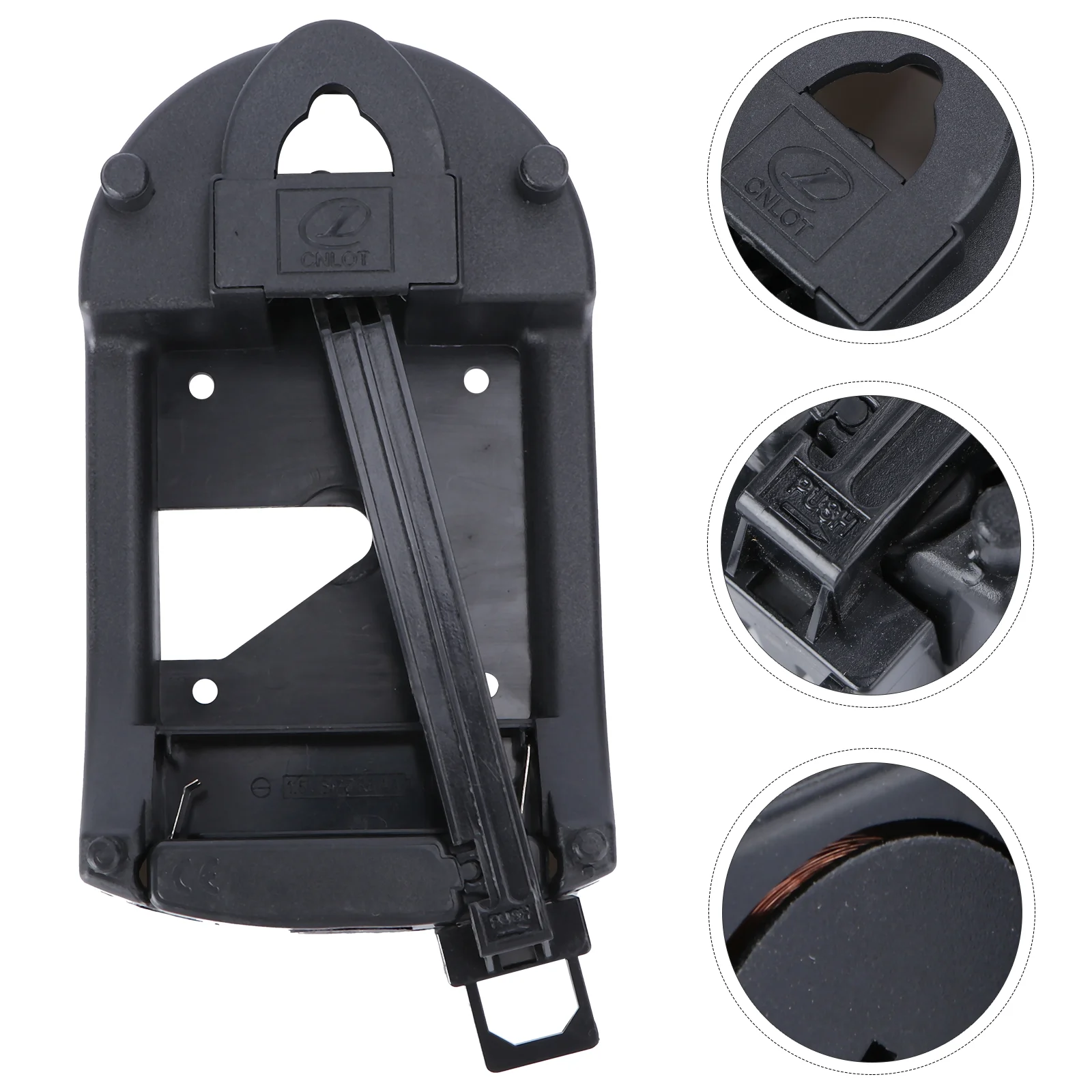 

Replacement Pendulum Drive Units 100g Bearing Pendulum Clock Accessory without Movement (Black)