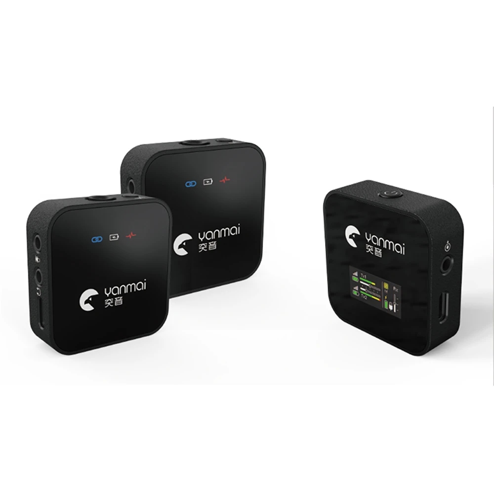 

2022 профессиональный беспроводной петличный микрофон для iPhone Android Live