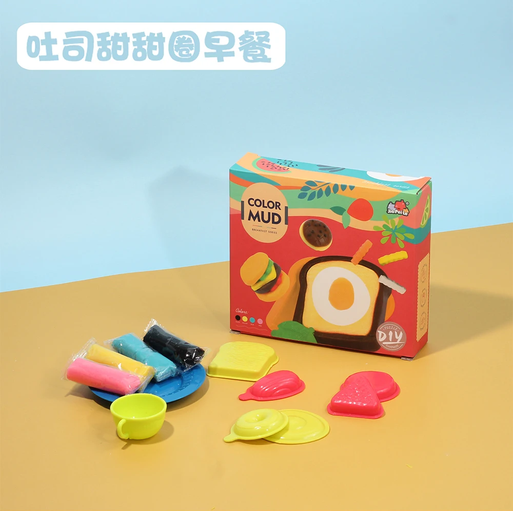 

Colors Play Dough Light Playdough Slimes Kids 3D Plasticine Modeling Clay Educational Toy For Children Gifts