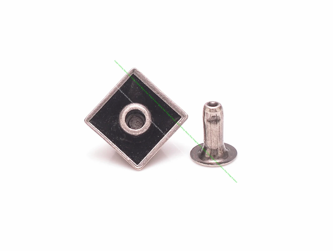 30 шт. серебряные гвозди с обивкой в стиле ретро многогранные заклепки хит гвоздей