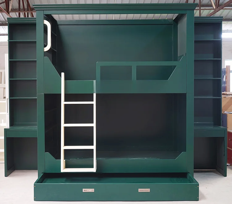 Кровать из массива дерева новые детские высокие и низкие кровати для детей