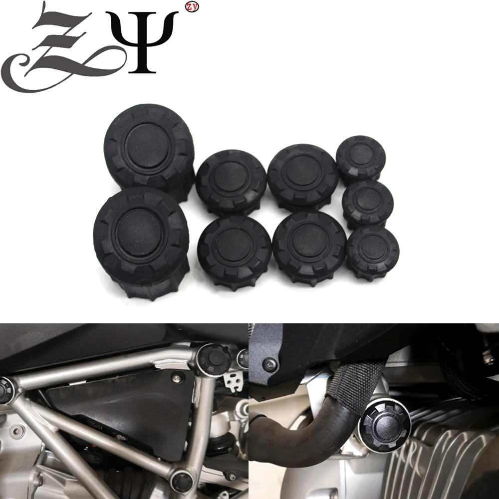 

For BMW R1250GS LC R1250GS R1200GS Adventure adv 2022 Frame Hole Cover Caps Plug Decorative Frame Cap Set Motorcycle Accessories