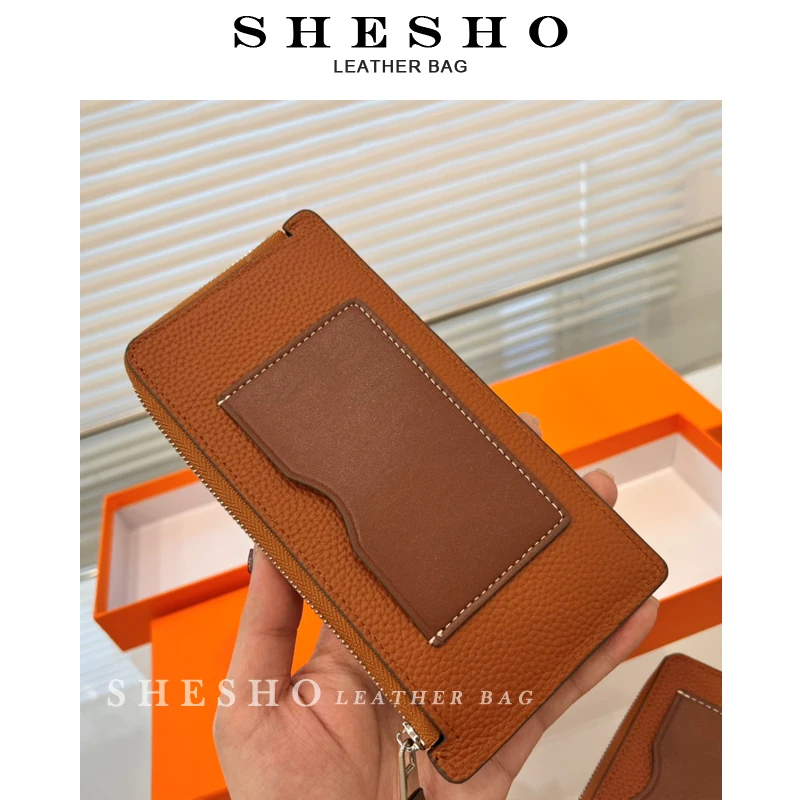 

Women's Storage Wallet Multi Card Color Matching Luxury Design Coin Pocket Gift Box Multi-Functional Long Wallet Money Clips