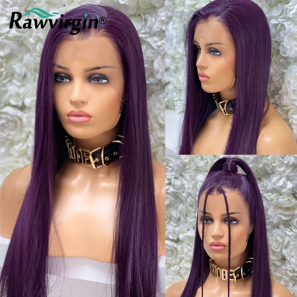 Ed 13x4 Straight Hd Transparent Lace Frontal Wigs 180% Rawvirgin