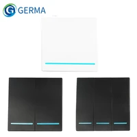 germa 123 gang rf 433mhz smart home push wireless switch light remote control wall button ceiling lamp on off ask ev1257