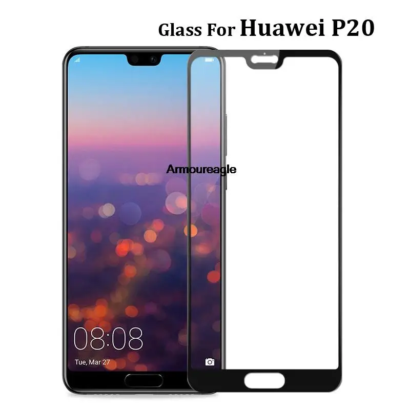 Защита из закаленного стекла для Huawei P20 EML-L29C EML-L09C EML-AL00 EML-TL00 EML-L29 EML-L09 9H, Защитная пленка для экрана