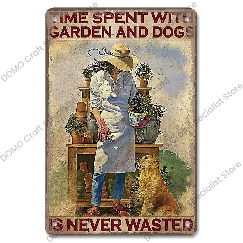 

Винтажные металлические таблички с подсолнухами