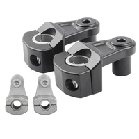 new pair universal motorcycle handlebar front handle fat bar mount clamps riser anodized mount for ktm crf 2822mm handlebar