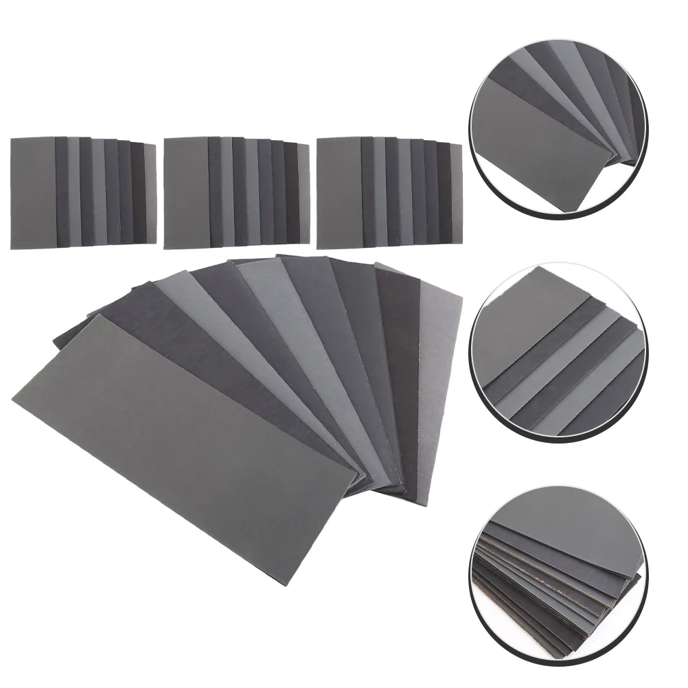 

90pcs Sand Paper Set Fine Grit Sandpaper Metal Sanding Sandpaper Assorted Sandpaper Wet Dry Sandpaper