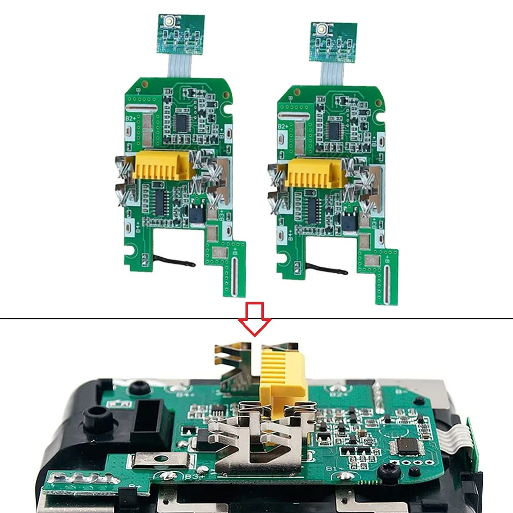 

2PCS BL1830 Charging Protection Circuit Board For 18V Battery Indicator Battery Tester Battery Capacity Tester Monitor