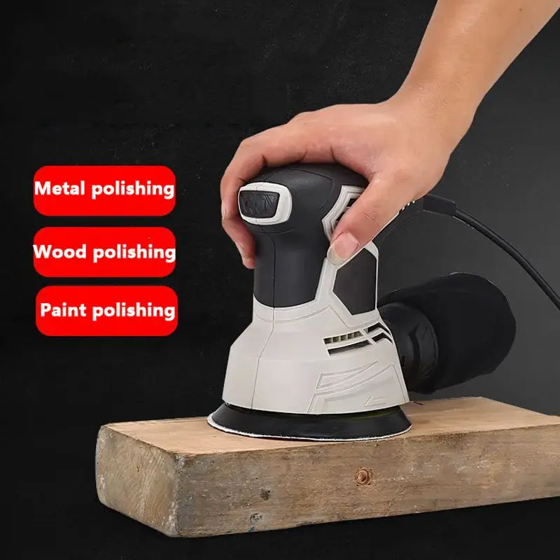 Multifunctional Electric Polishing Machine Power Tools 125mm Round Polisher for Metal Furniture Lacquered Car Polished Grinding