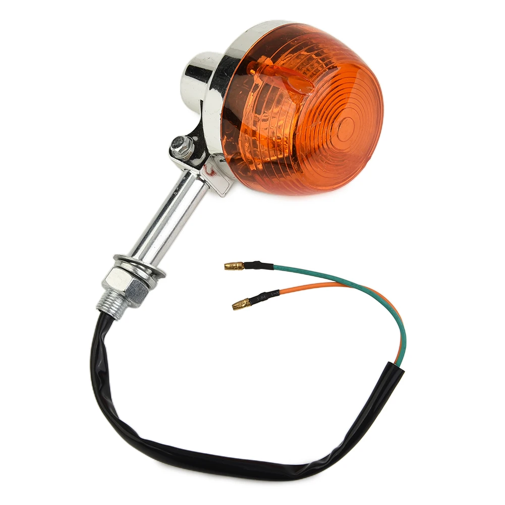 Прочная и супер яркая пара указателей поворота мотоцикла с оранжевым цветом линз