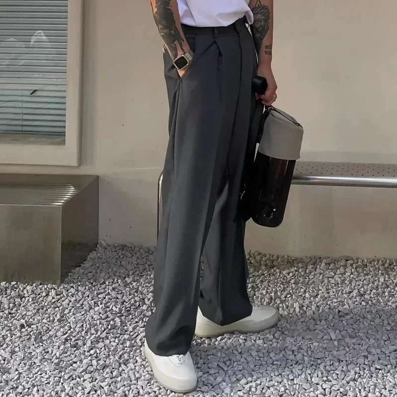 B.A1166 Мужской пиджак в деловом клетку с принтом и длинным рукавом на одной