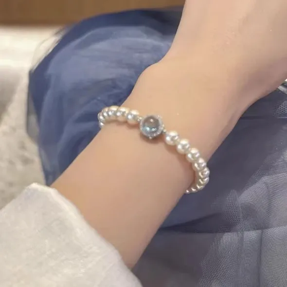 Hailanbao браслет с имитацией жемчуга для женщин нишевой дизайн высококачественный и