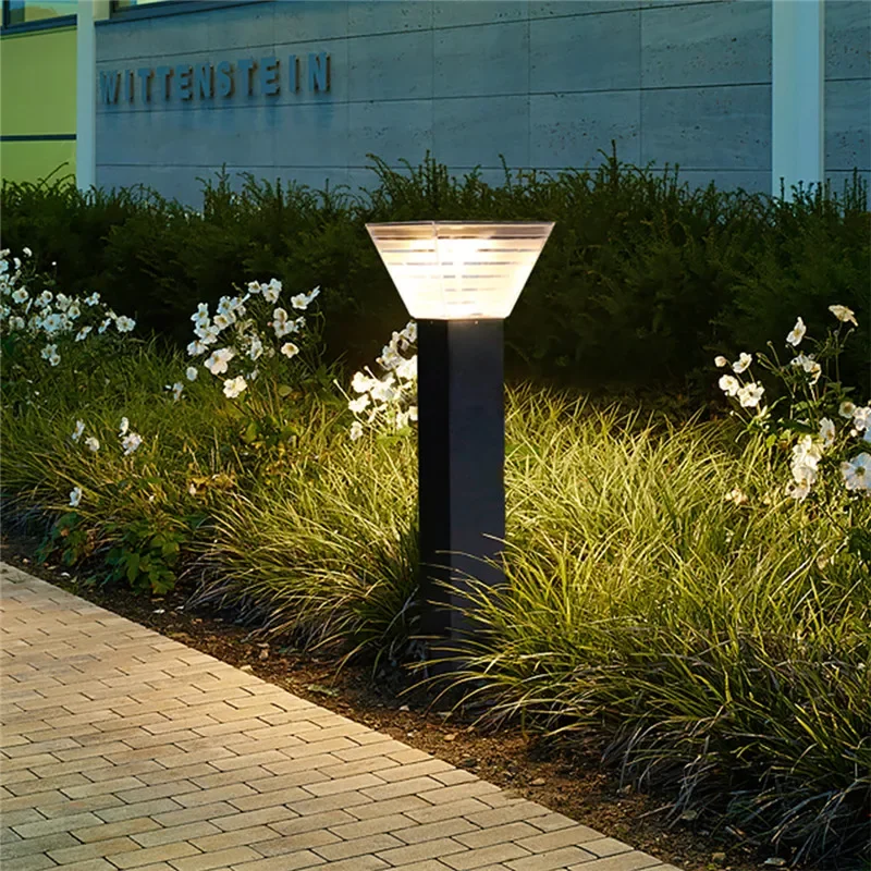 TINNY современная уличная Солнечная лампа для газона светодиодный