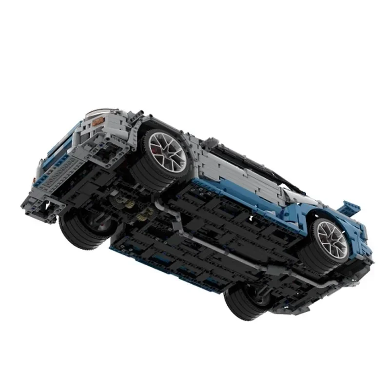 Новый Moc масштаб 1:8 Skyline GT-R R34 суперкар гоночный автомобиль спортивная модель строительный блок кирпичи игрушки для детей подарки на день рождения мальчик (art.: 3920ce58da313) - 3920ce58da313